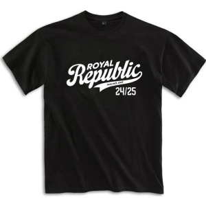 Royal Republic Baseball Logo Tričko černá - RockTime.cz