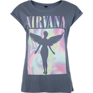 Nirvana In Utero Crystals Dámské tričko modrá
