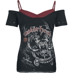 Motörhead EMP Signature Collection Dámské tričko černá / tmavě červená - RockTime.cz