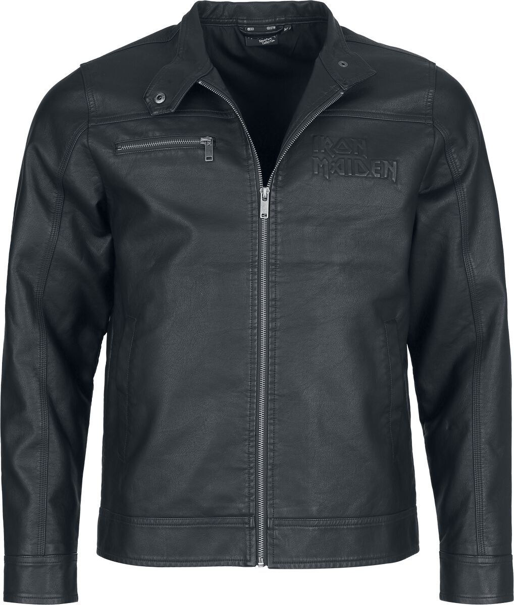 Iron Maiden EMP Signature Collection Bunda imitace kůže černá - RockTime.cz