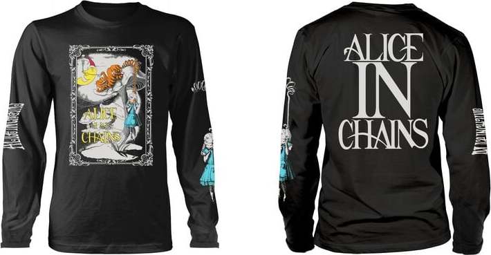 Alice In Chains Wonderland Tričko s dlouhým rukávem černá - RockTime.cz