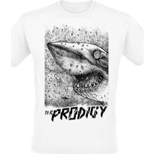 The Prodigy Shark Tričko bílá - RockTime.cz