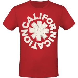 Red Hot Chili Peppers Californication Tričko červená