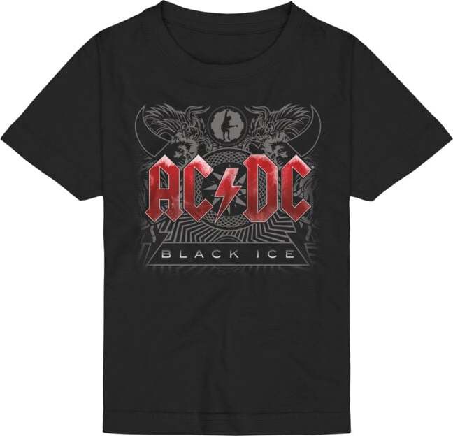 AC/DC Black Ice detské tricko černá - RockTime.cz AC/DC Black Ice detské tricko černá - RockTime.cz