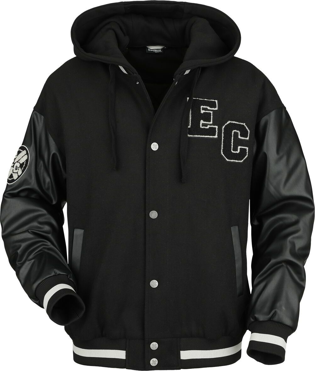 Electric Callboy EMP Signature Collection College bunda cerná/šedá - RockTime.cz Electric Callboy EMP Signature Collection College bunda cerná/šedá - RockTime.cz