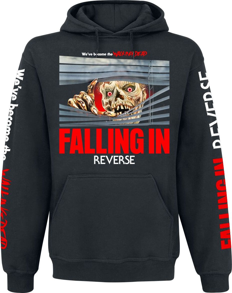 Falling In Reverse Walking Dead Mikina s kapucí černá - RockTime.cz Falling In Reverse Walking Dead Mikina s kapucí černá - RockTime.cz