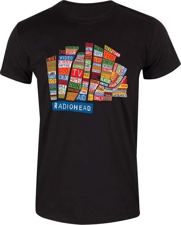 Radiohead Pacific Coast Tričko černá - RockTime.cz Radiohead Pacific Coast Tričko černá - RockTime.cz