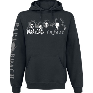 Papa Roach Infest Photo Mikina s kapucí černá