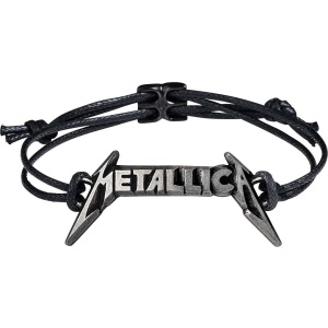 Metallica Logo náramek černá