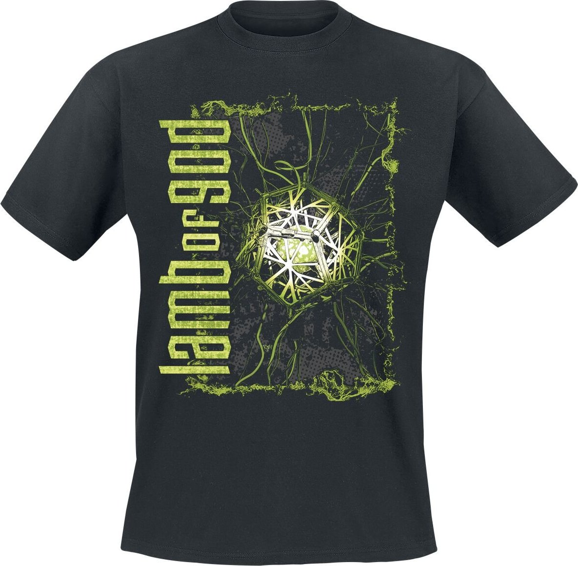 Lamb Of God Side Logo Oblivion Tričko černá - RockTime.cz Lamb Of God Side Logo Oblivion Tričko černá - RockTime.cz