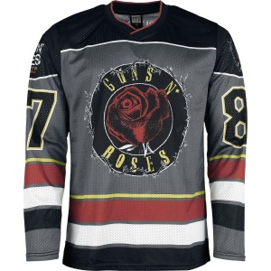 Guns N' Roses Amplified Collection - Hockey Jersey Tričko s dlouhým rukávem vícebarevný