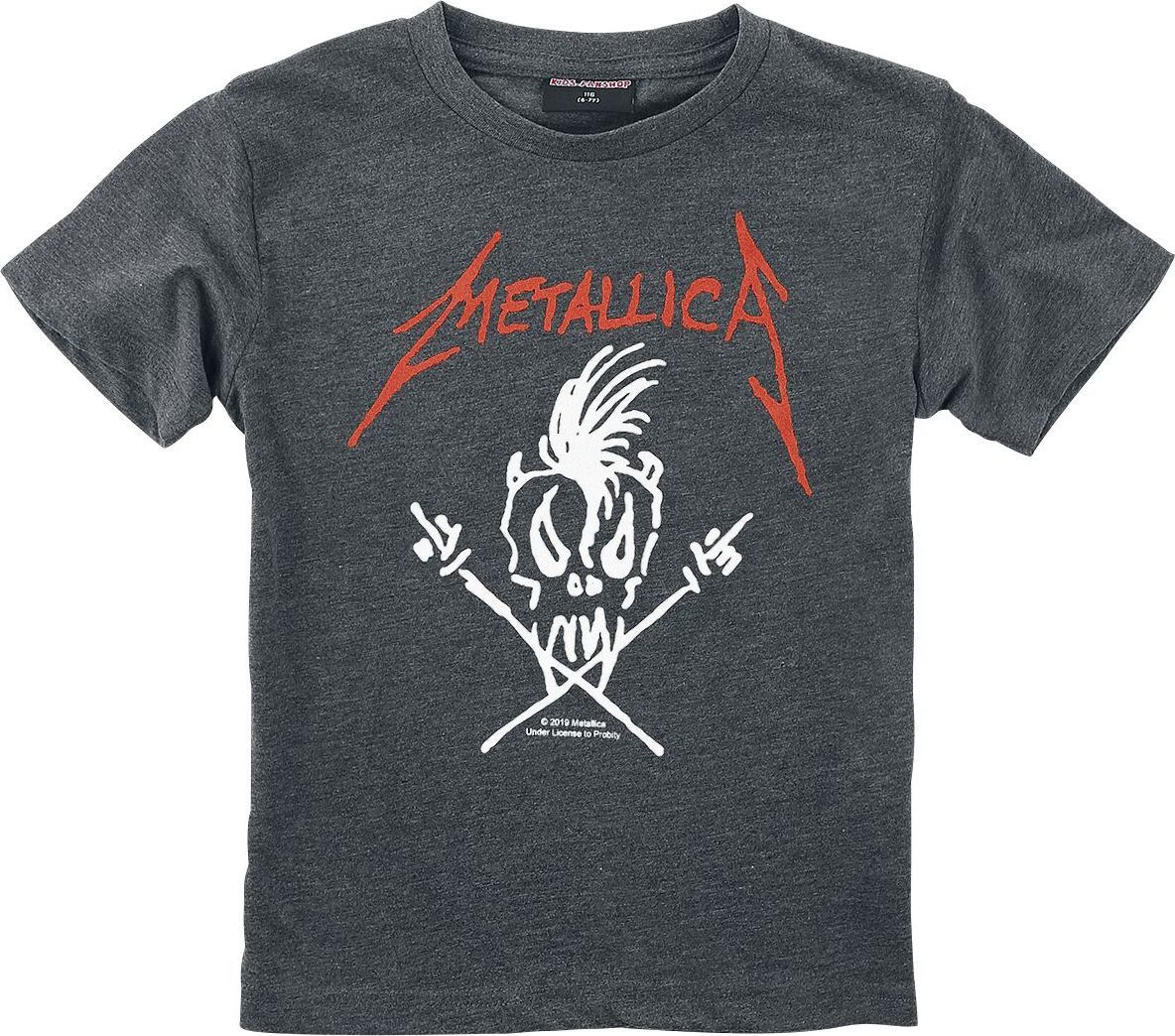 Metallica Metal-Kids - Scary Guy detské tricko antracit mix - RockTime.cz Metallica Metal-Kids - Scary Guy detské tricko antracit mix - RockTime.cz