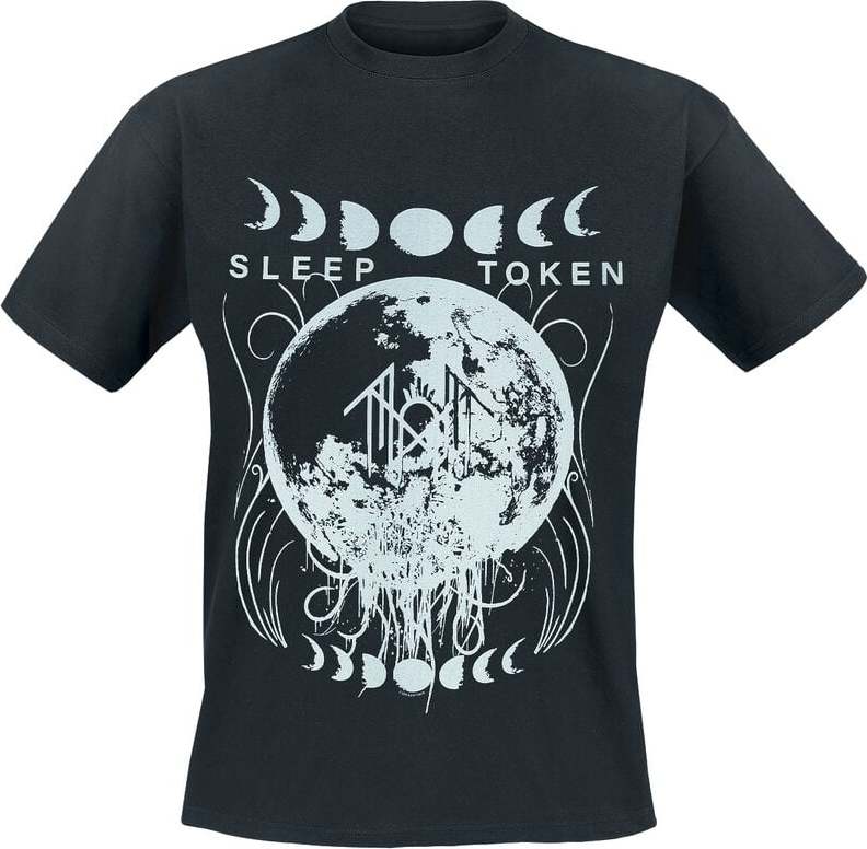 Sleep Token Moons Tričko černá - RockTime.cz