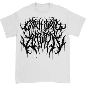 Catch Your Breath Deathcore Logo Tričko bílá