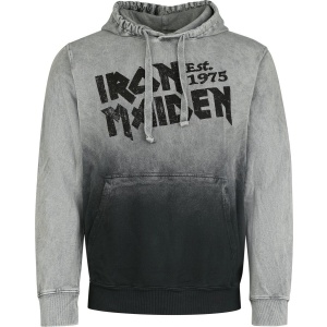 Iron Maiden Eddie Scream Mikina s kapucí šedá - RockTime.cz