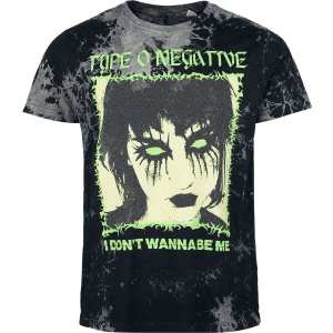 Type O Negative I Don't Wanna Tričko cerná/šedá