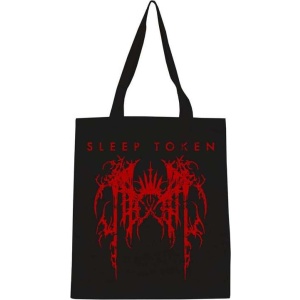 Sleep Token Grunge Logo Plátená taška černá