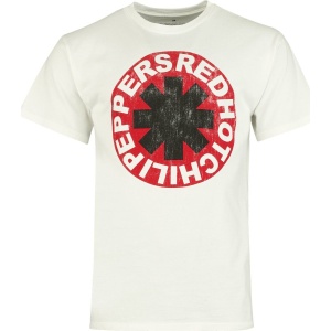 Red Hot Chili Peppers World Tour Tričko bílá