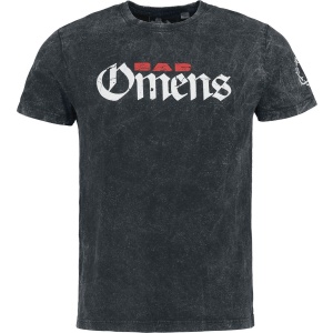 Bad Omens Villain Tričko charcoal