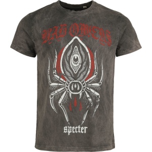 Bad Omens Spider Tričko šedá - RockTime.cz