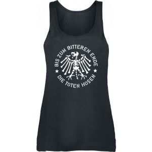 Die Toten Hosen Bis zum bitteren Ende Dámský top černá