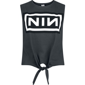 Nine Inch Nails Amplified Collection - Logo Dámský top charcoal