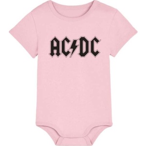 AC/DC Logo body světle růžová - RockTime.cz