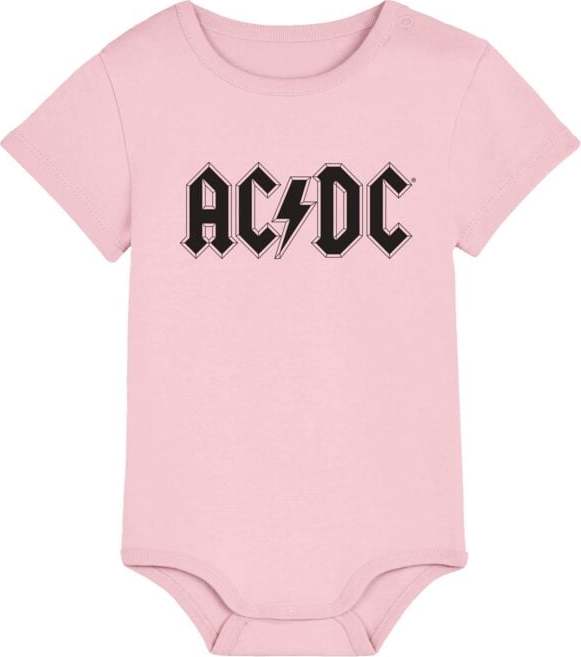 AC/DC Logo body světle růžová - RockTime.cz AC/DC Logo body světle růžová - RockTime.cz