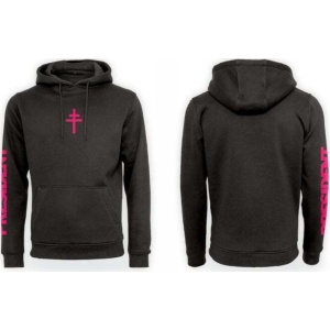 President Cross Mikina s kapucí černá