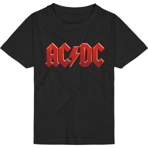 AC/DC Logo detské tricko černá - RockTime.cz