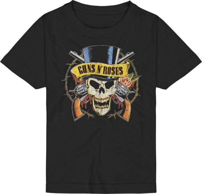 Guns N' Roses Top Hat detské tricko černá - RockTime.cz Guns N' Roses Top Hat detské tricko černá - RockTime.cz