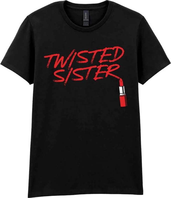Twisted Sister Lipstick Dámské tričko černá - RockTime.cz Twisted Sister Lipstick Dámské tričko černá - RockTime.cz