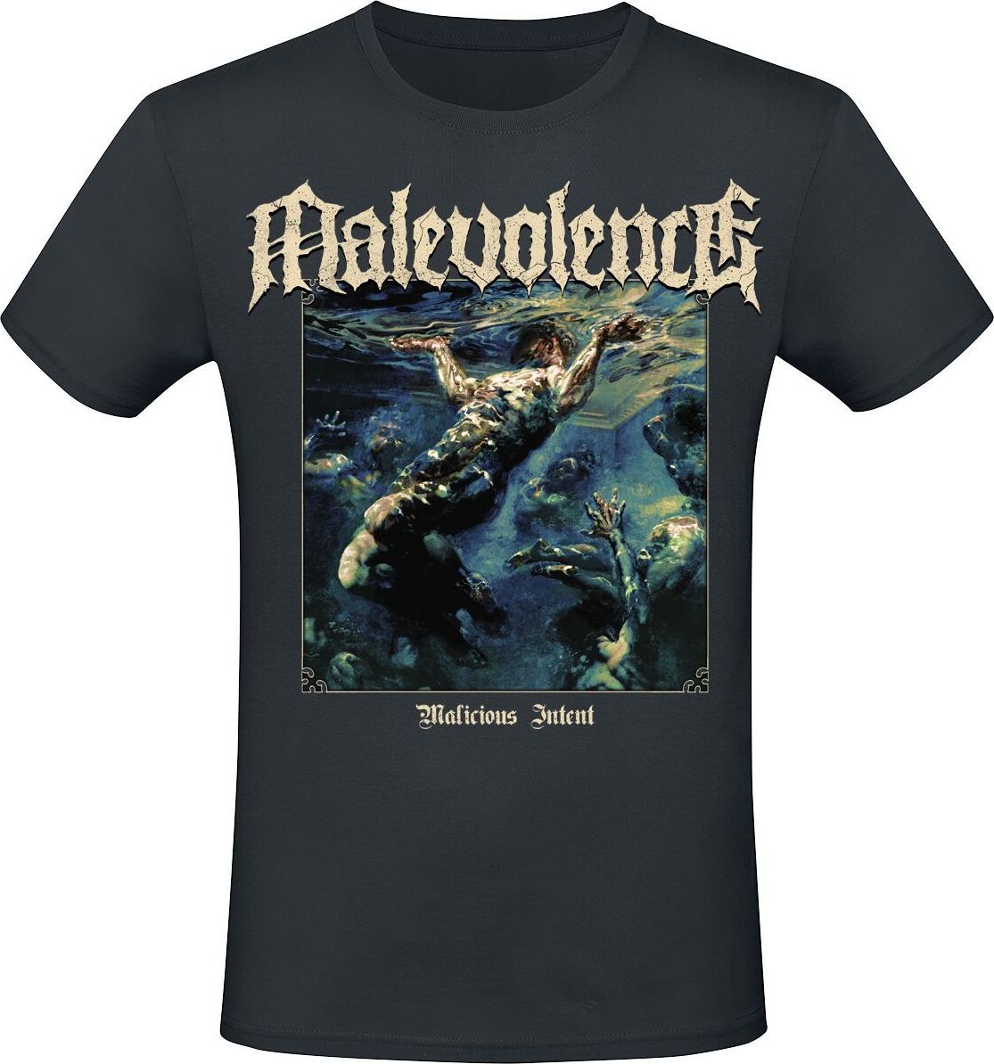 Malevolence Malicious Intent Tričko černá - RockTime.cz