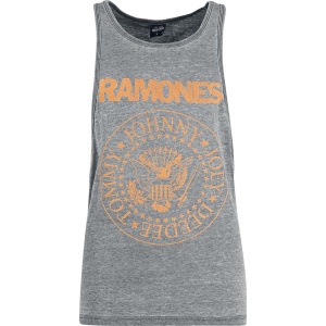 Ramones Monocolour Crest Dámský top tmavě prošedivělá