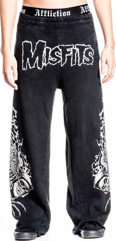Affliction Misfits Wings Kalhoty černá - RockTime.cz