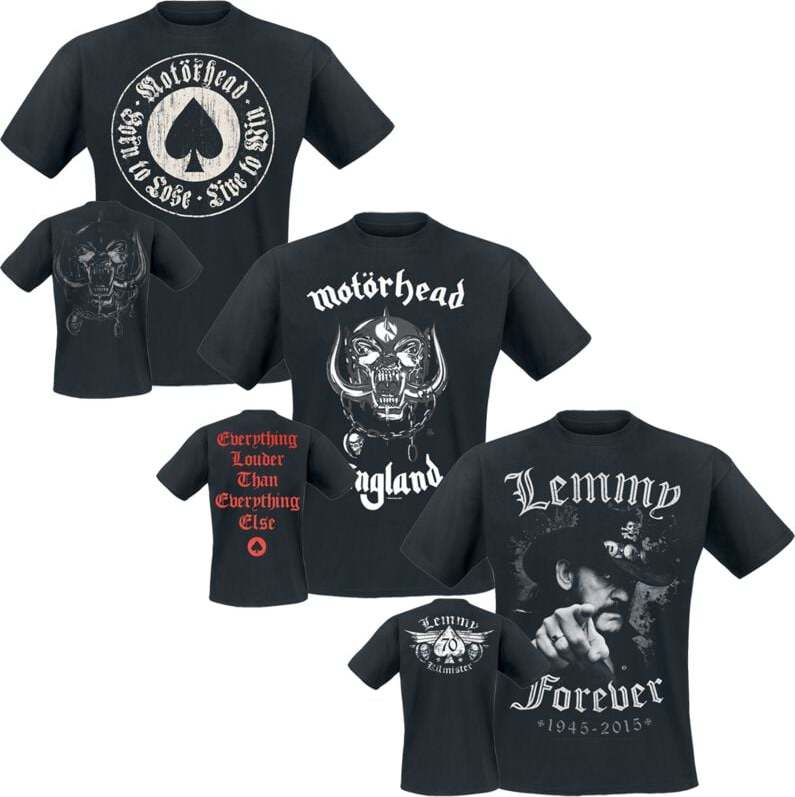 Motörhead T-Shirt Bundle Tričko černá - RockTime.cz