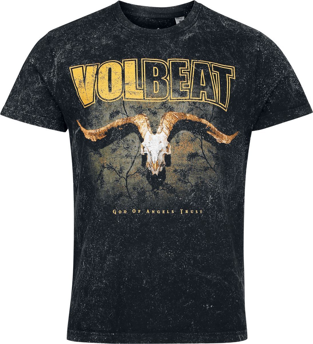 Volbeat Goat Skullwall Tričko šedá - RockTime.cz