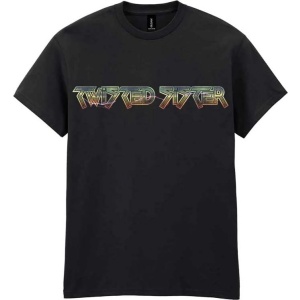 Twisted Sister Metallic Logo Tričko černá - RockTime.cz