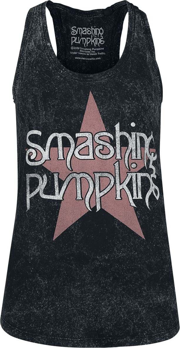 The Smashing Pumpkins Star Logo Dámský top šedá - RockTime.cz