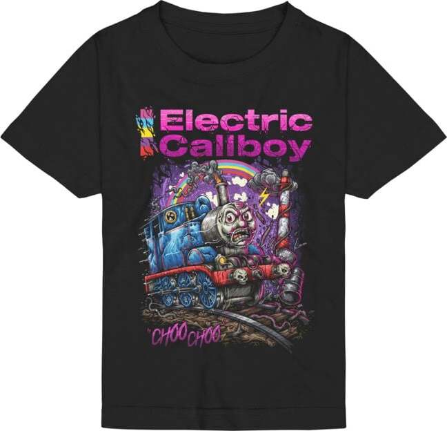 Electric Callboy Choo Choo detské tricko černá - RockTime.cz Electric Callboy Choo Choo detské tricko černá - RockTime.cz