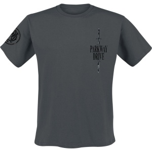 Parkway Drive You Can't Break Me Tričko šedá