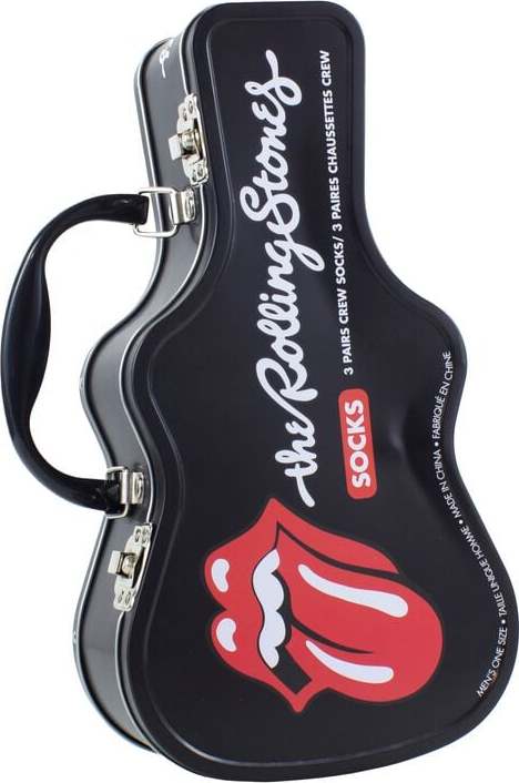 The Rolling Stones Guitar TinBox Ponožky vícebarevný - RockTime.cz