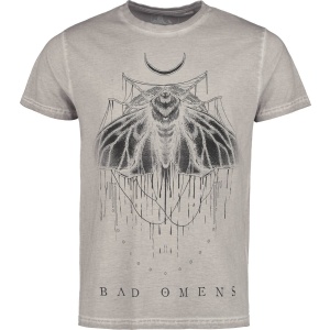 Bad Omens Moth Tričko šedá