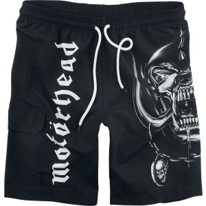 Motörhead EMP Signature Collection Pánské plavky cerná/bílá
