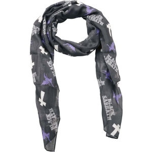 Black Sabbath Logo Šátek/šála černá