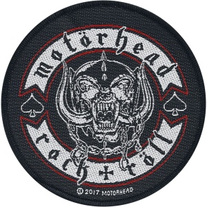 Motörhead Biker Badge nášivka cerná/cervená/bílá - RockTime.cz
