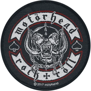 Motörhead Biker Badge nášivka cerná/cervená/bílá - RockTime.cz