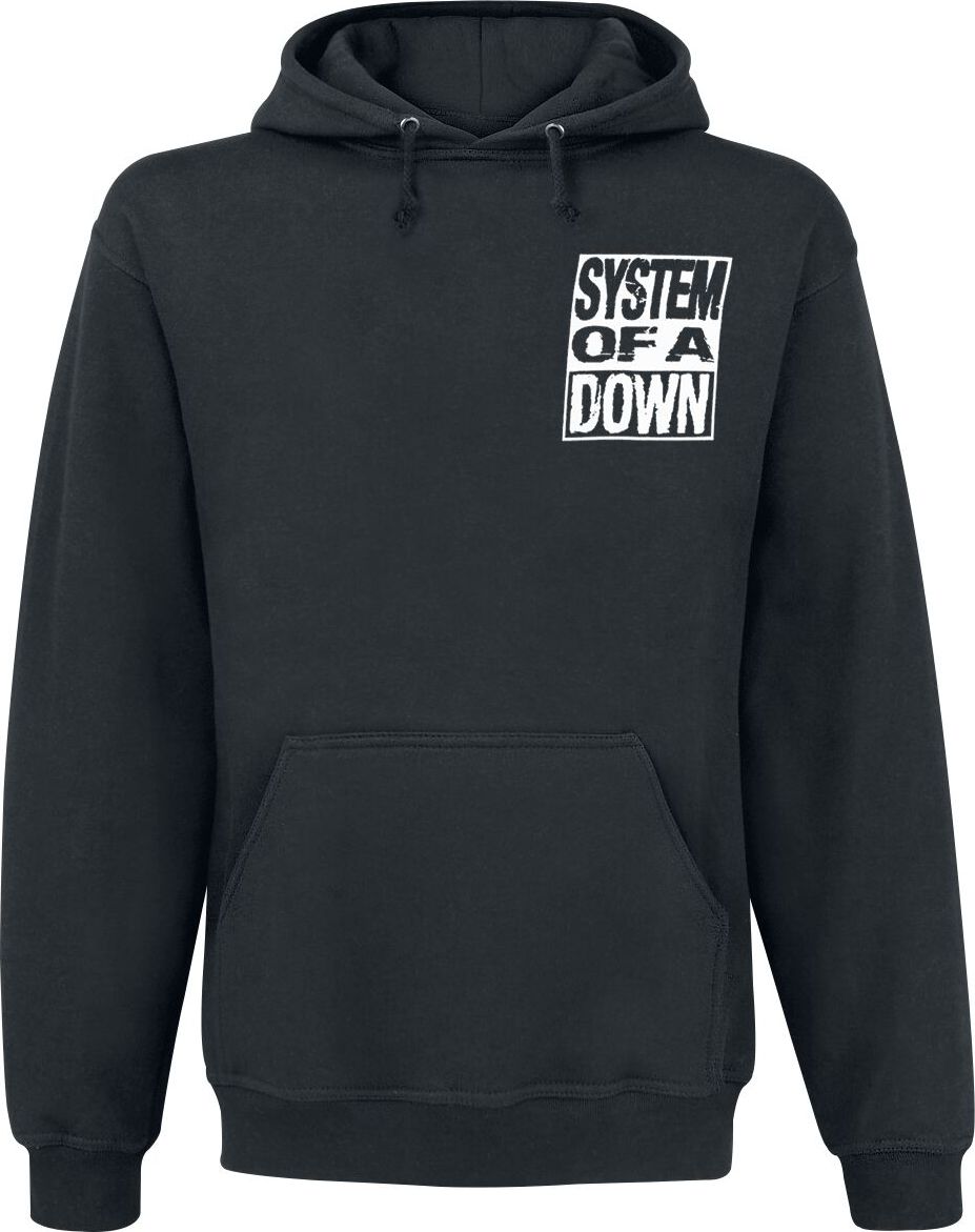 System Of A Down System Waves Mikina s kapucí černá - RockTime.cz