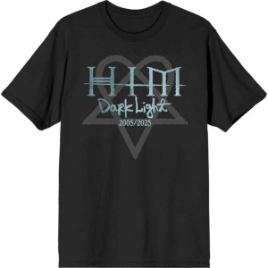 HIM Dark Light Tracklist Tričko černá - RockTime.cz