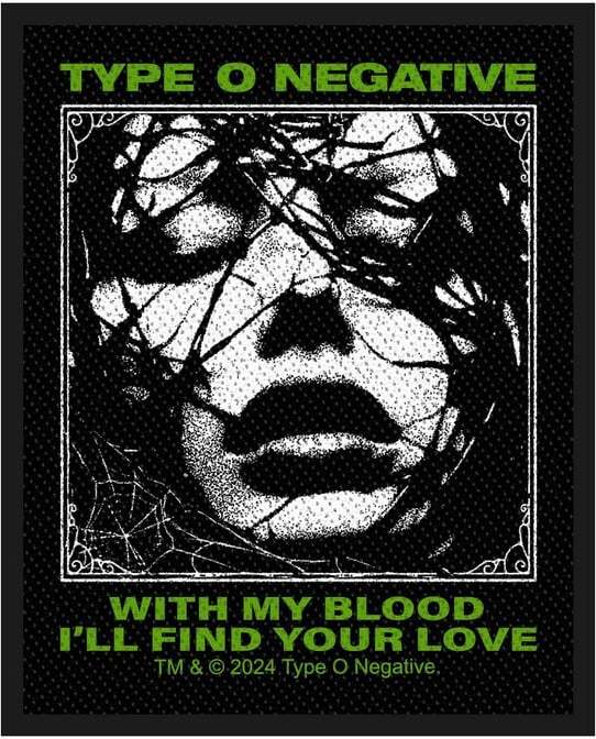 Type O Negative With My Blood nášivka vícebarevný - RockTime.cz Type O Negative With My Blood nášivka vícebarevný - RockTime.cz